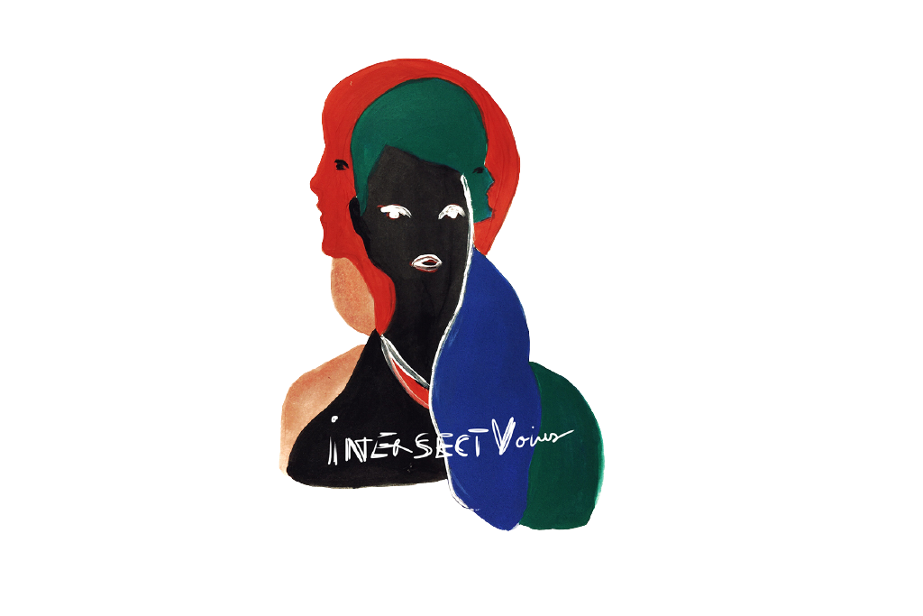 Intersect voices -hankkeen logo.