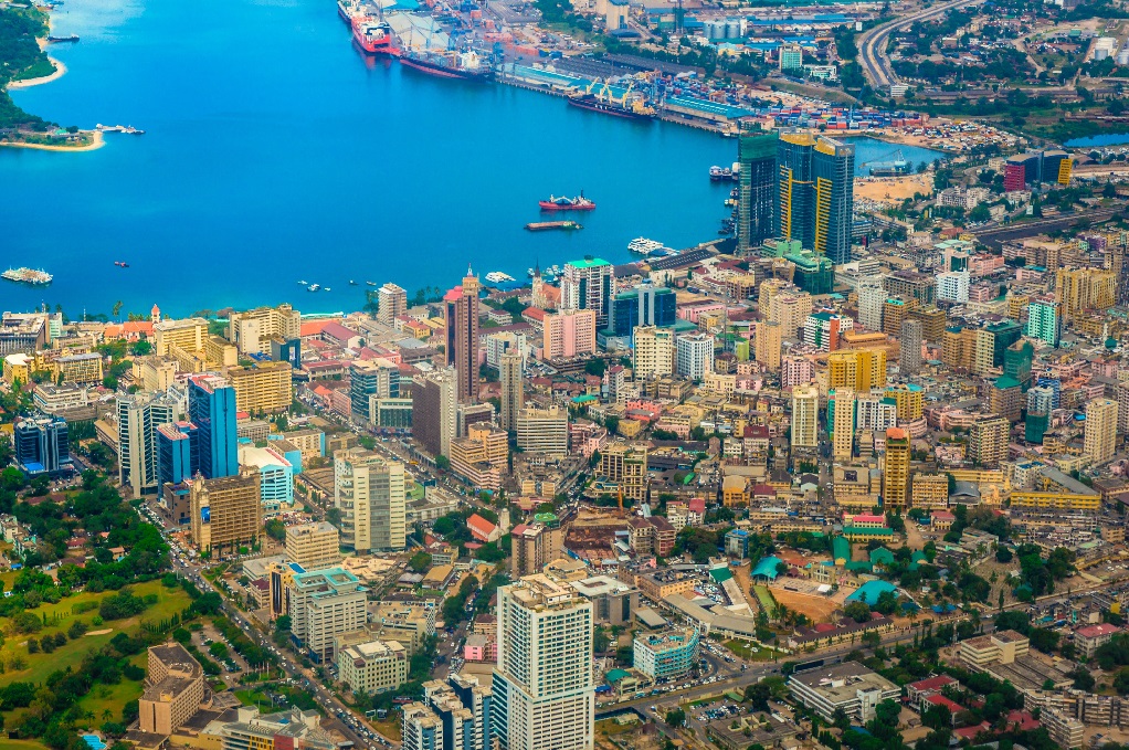 Dar es Salaam ilmasta kuvattuna.