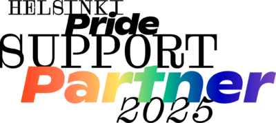 Helsinki Pride Support Partner 2025.