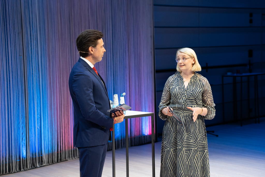 Elina Juntunen ja Jukka-Pekka Rantanen.